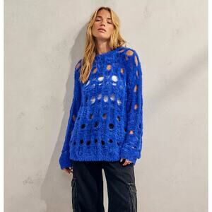 The Ragged Priest UO Exclusive Cobalt Haze Jumper